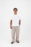 White linen T-shirt