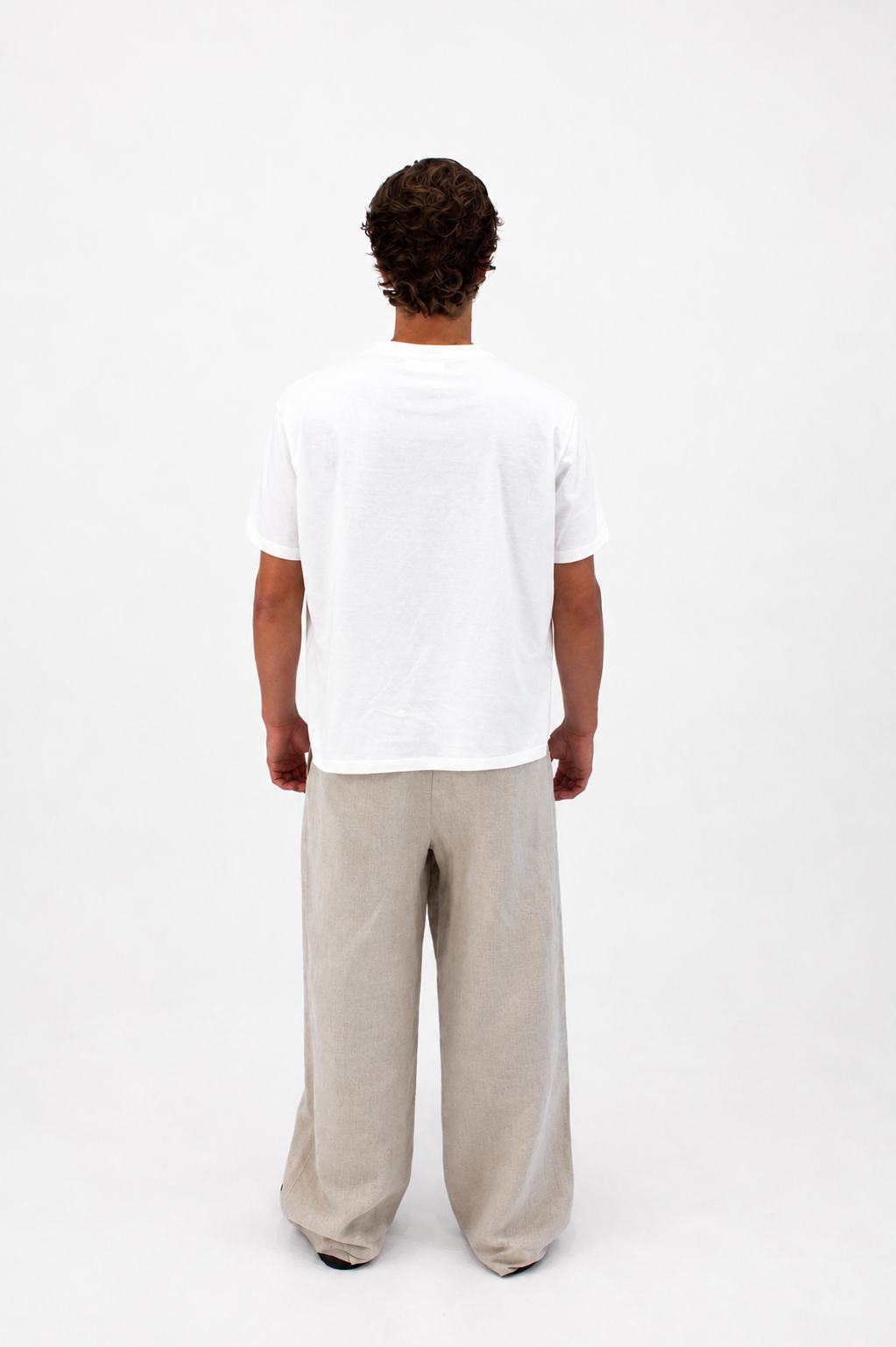 White linen T-shirt