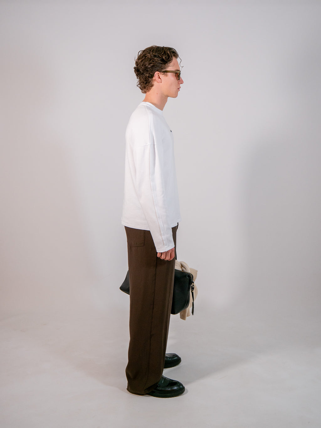 Harry Nicholas White Long Sleeve