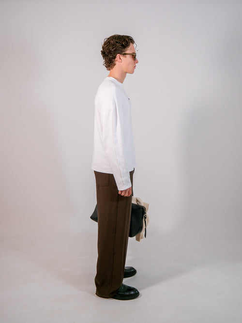 Harry Nicholas White Long Sleeve